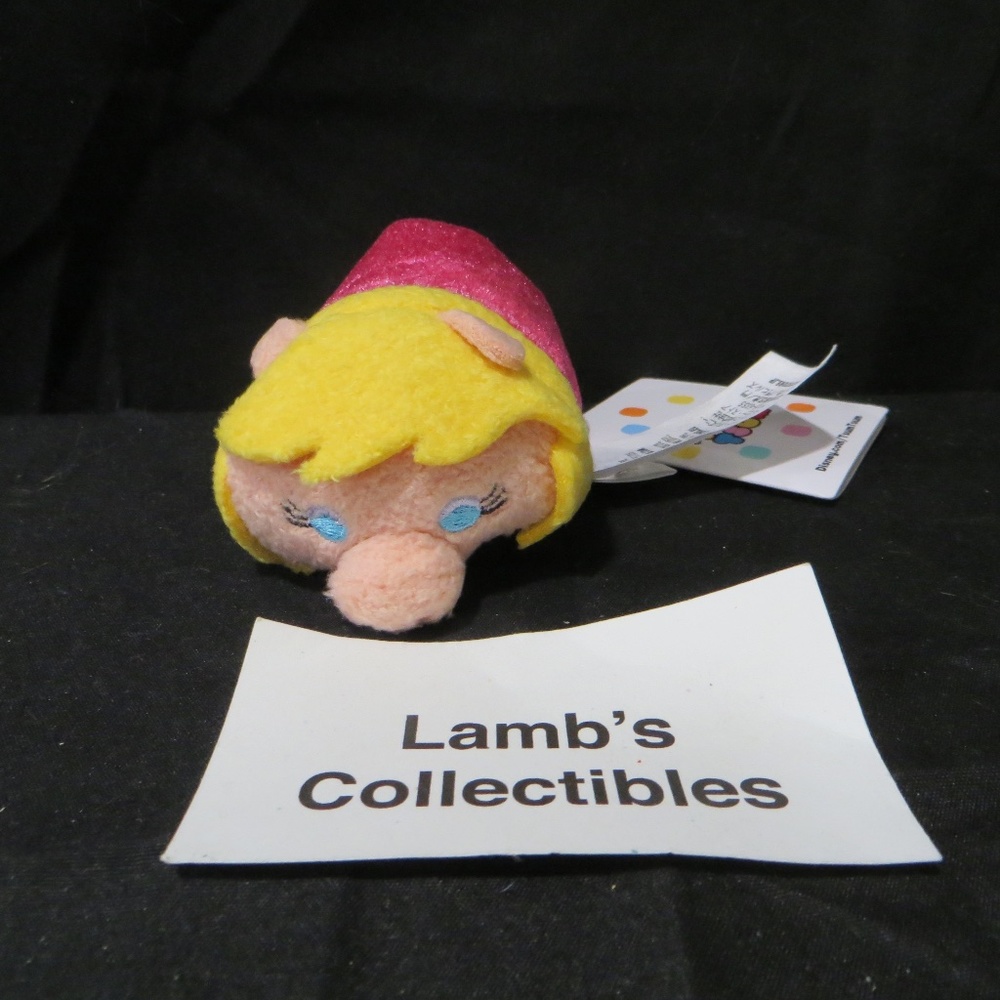 Muppets Miss Piggy Tsum Tsum 3.5" mini plush toy Disney Store Authentic USA